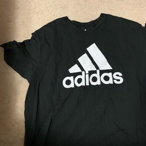 Black Addidas shirt 3xl
